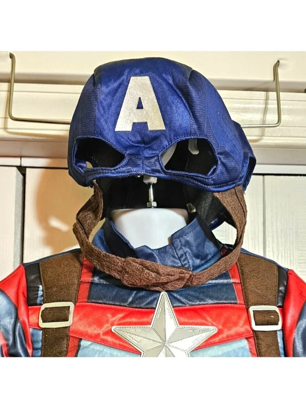 Disney Store Captain America Costume Boys 5-6 Marvel Avengers Shield - Picture 11 of 14